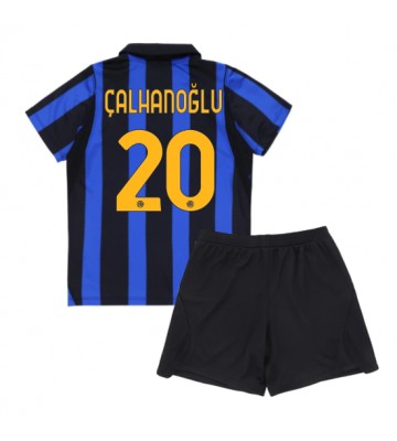 Inter Milan Hakan Calhanoglu #20 Hjemmebanetrøje Børn 2026-27 Kortærmet (+ Korte bukser)